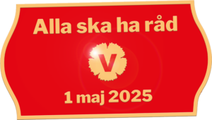 Förstamajnål 2025: Alla ska ha råd